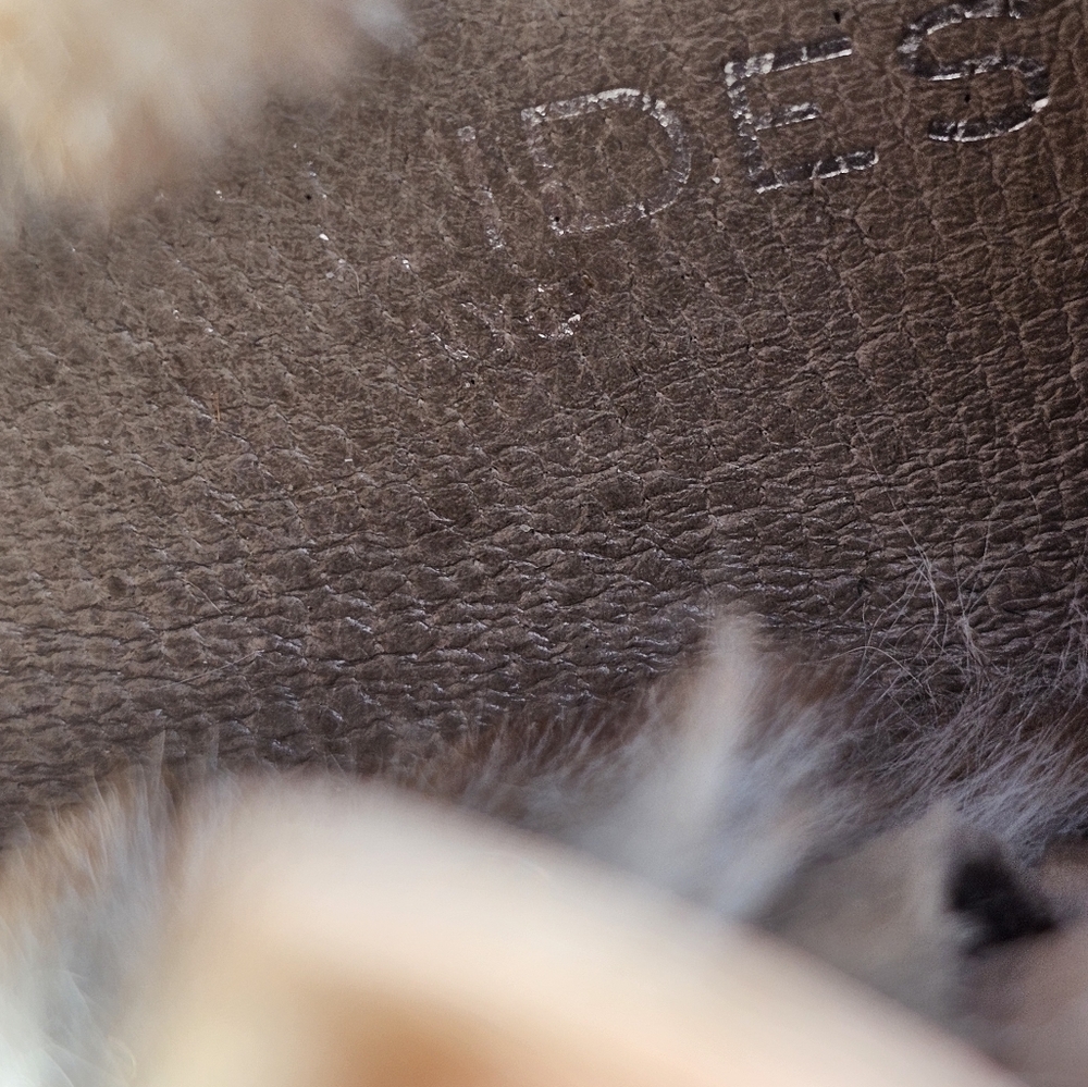 J/Slides Tristan Suede Taupe Faux Inter Lining, Women's Size 8 - Picture 10 of 11